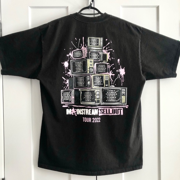 Machine Gun Kelly, T-Shirt, 2022, Mainstream Sellout Tour, Concert, Tshirt, XL - Picture 2 of 9